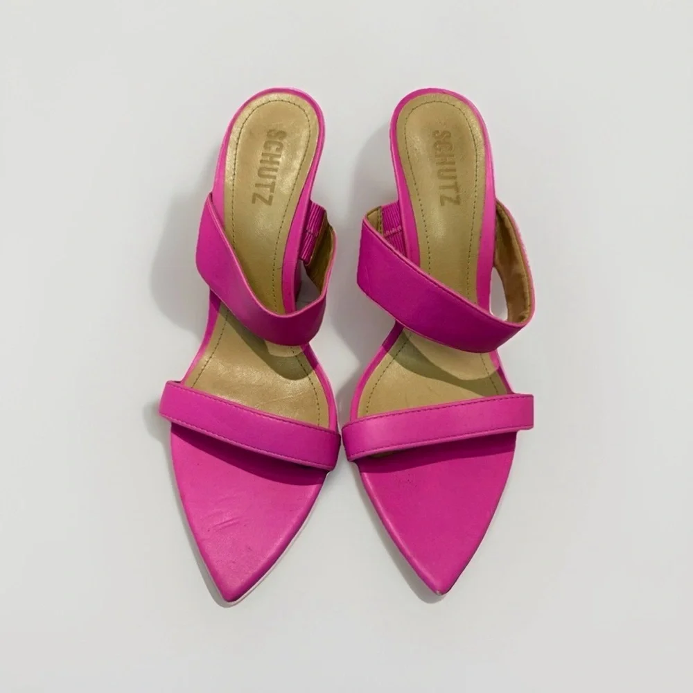 Schutz Soraya Women's Pink Heeled Sandals